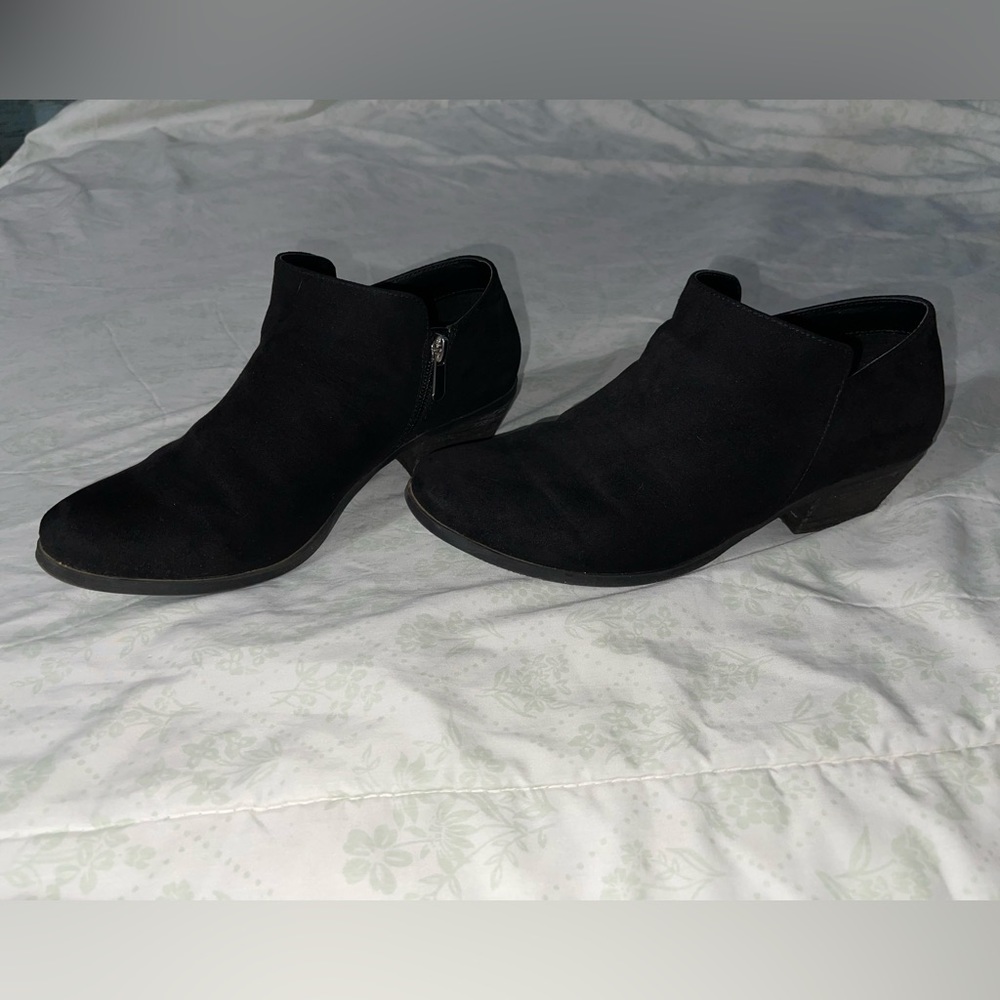 Torrid Black Ankle Boots Sz 8.5W